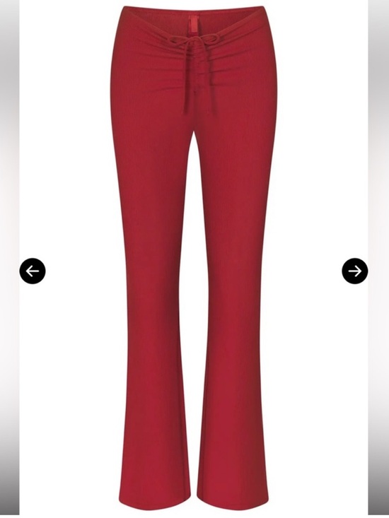SKIMS Pants - Skims Soft Lounge Ruched Pants In Brick Flare XS New Tags